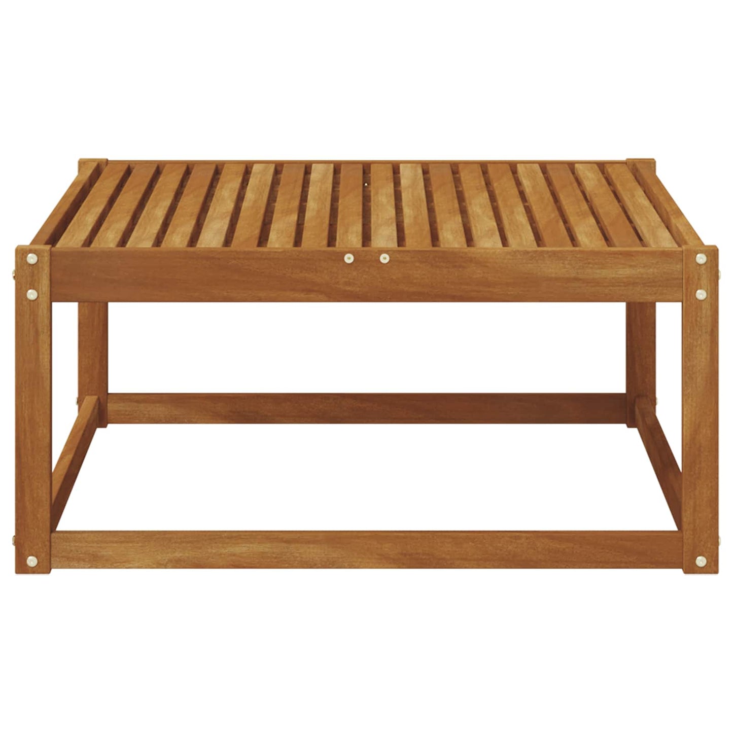 Masă de exterior Lemn Solid de Acacia natural 79 x 79 x 37 cm