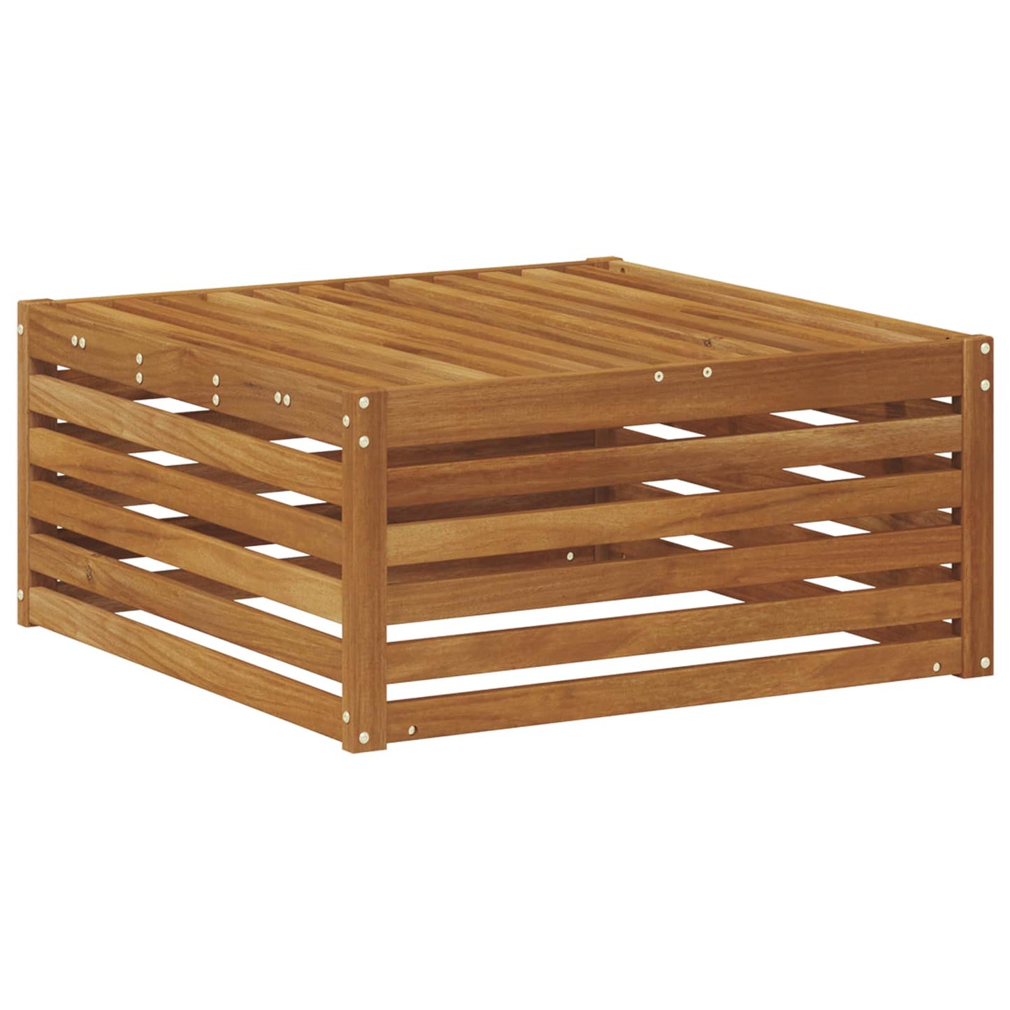 Taburet pentru exterior natural 79 x 79 x 37 cm