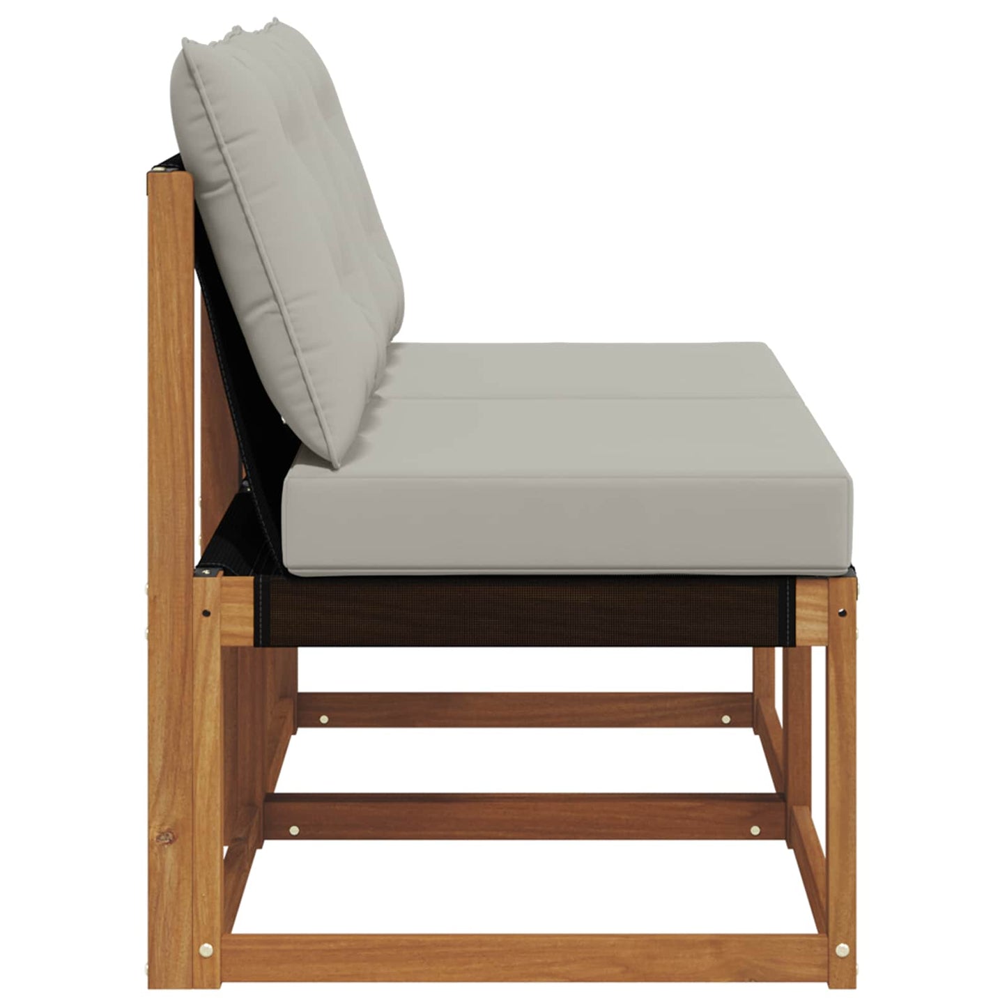 2 Bucată Canapea centrală pentru exterior