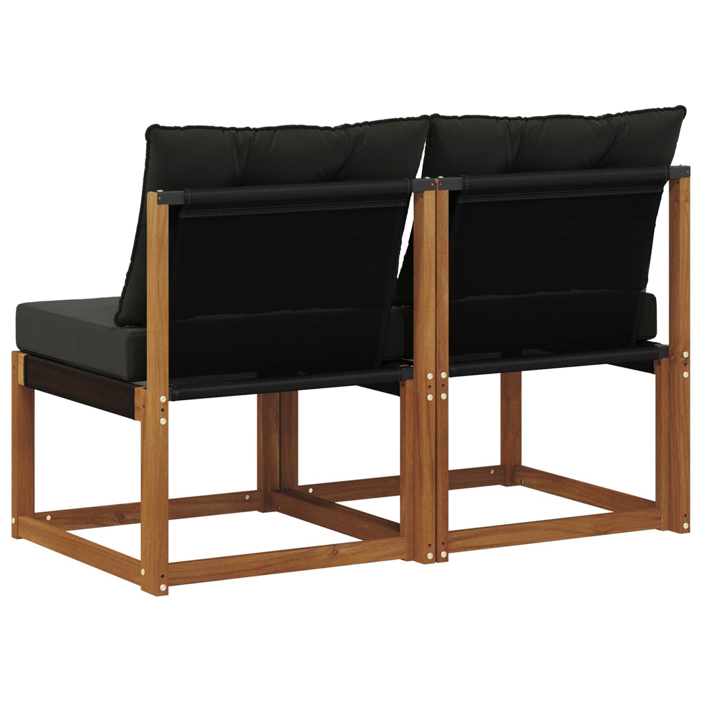 2 Bucată Canapea centrală pentru exterior