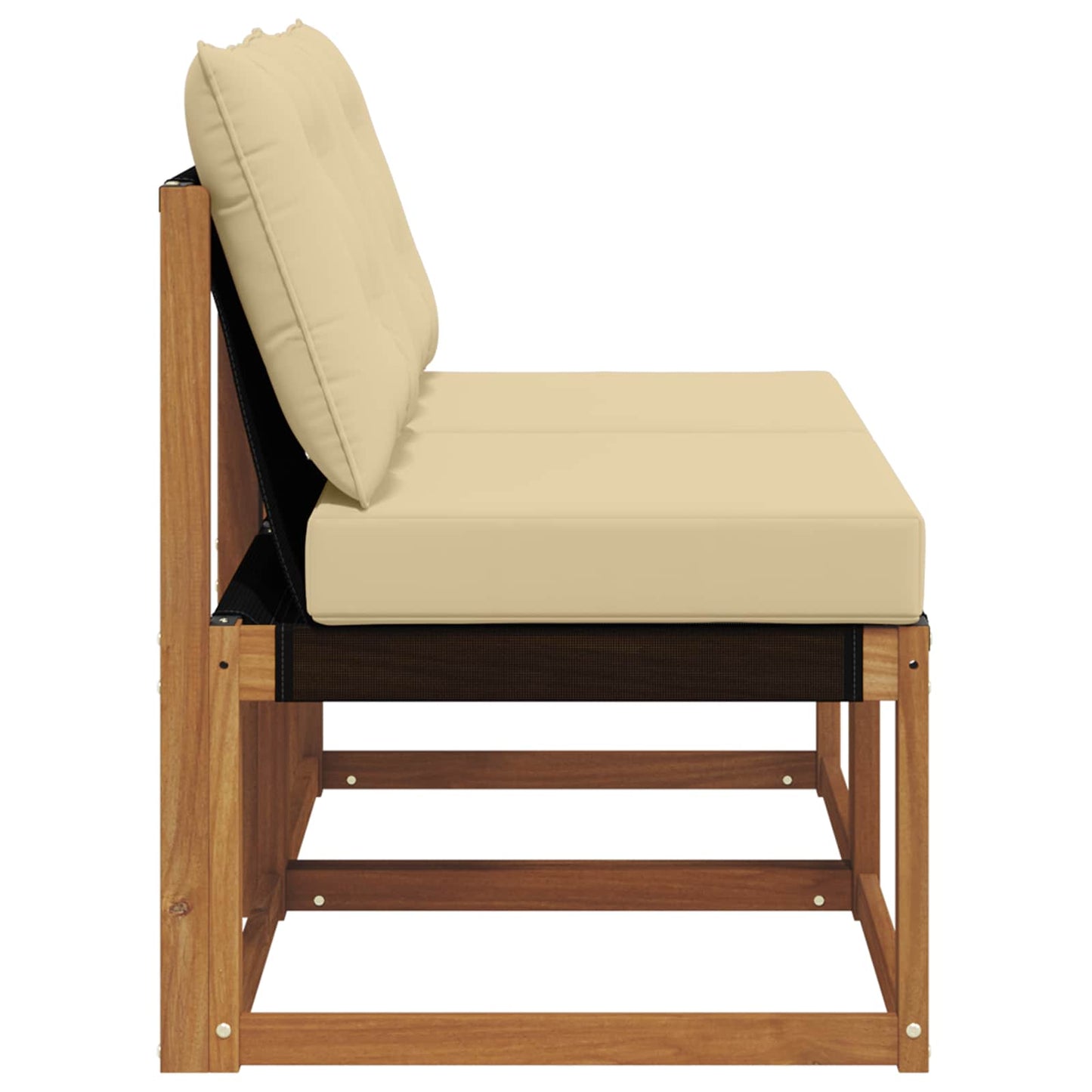 2 Bucată Canapea centrală pentru exterior