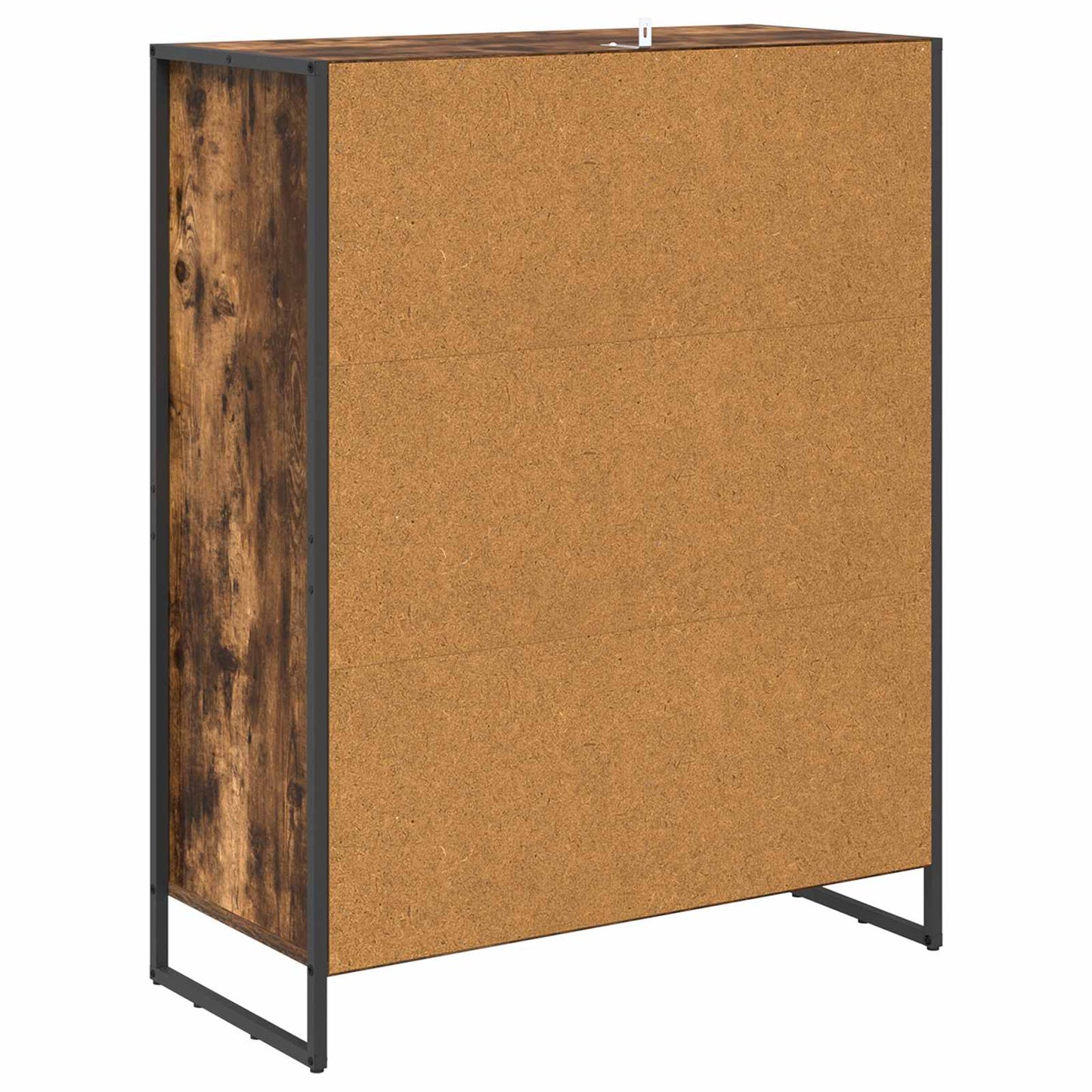 Dulap pentru pantofi cu ușă Stejar fumuriu 79 x 36 x 100 cm