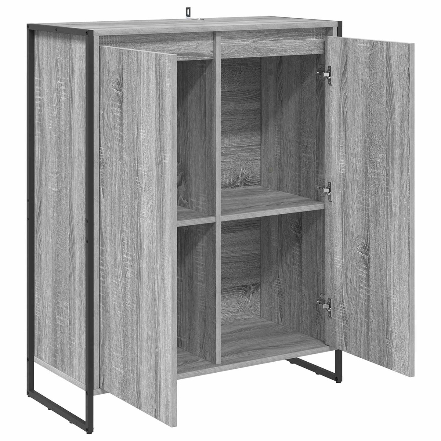 Dulap pentru pantofi Gri Sonoma 79 x 36 x 100 cm Lemn compozit