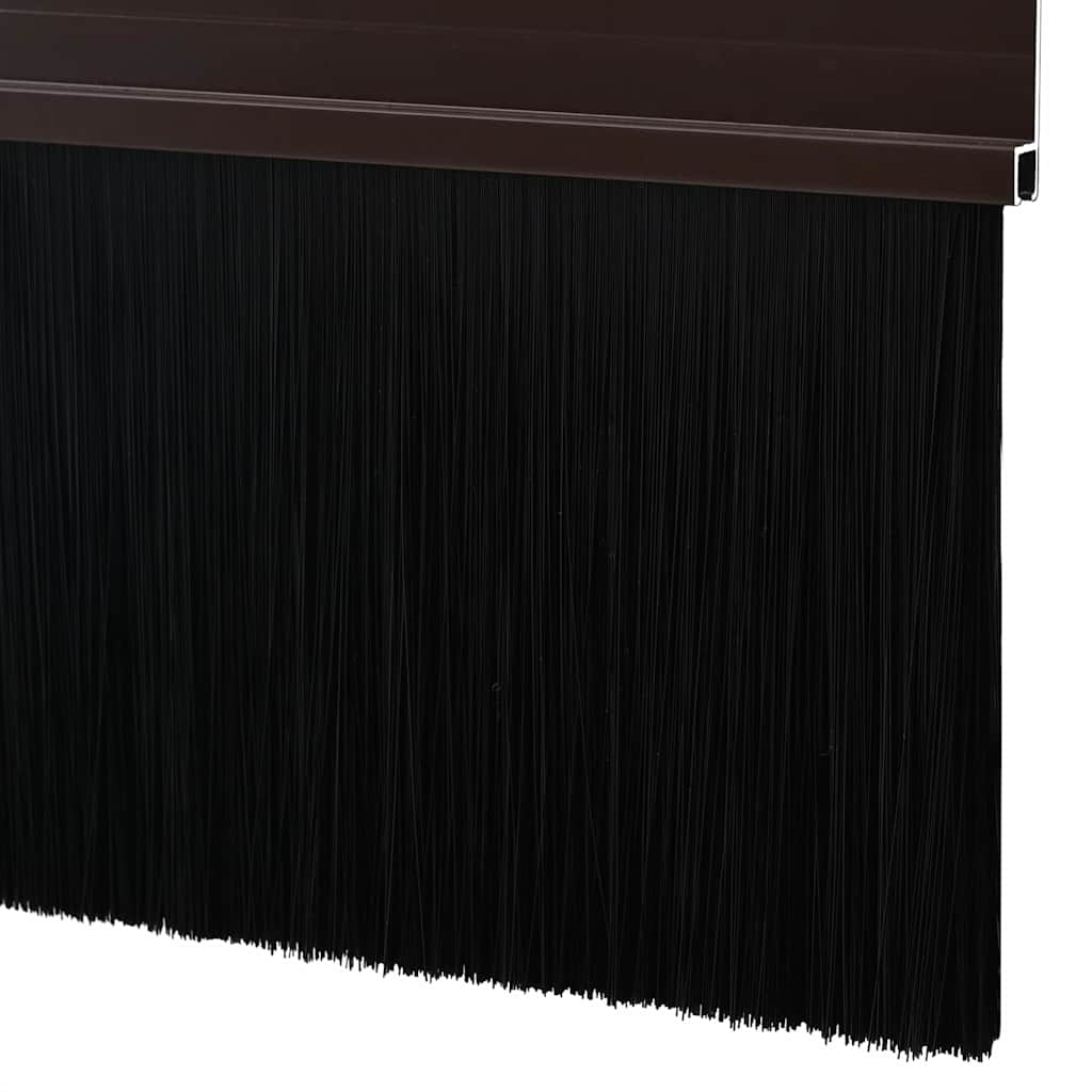 Dopuri pentru uși autoadezive 12 pcs Maro 100 cm