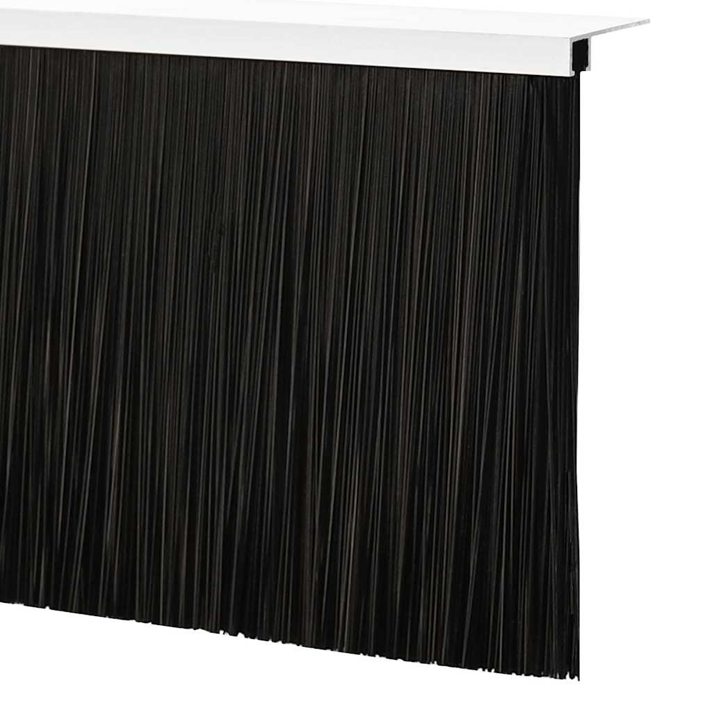 Perdele de ușă cu perii cu montare prin înșurubare 12 pcs