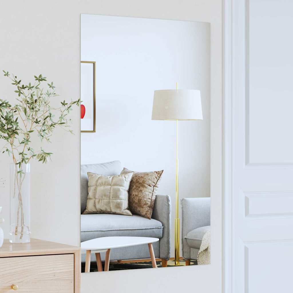 Ogledna de perete Dreptunghiular 100 x 60 cm sticlă securizată