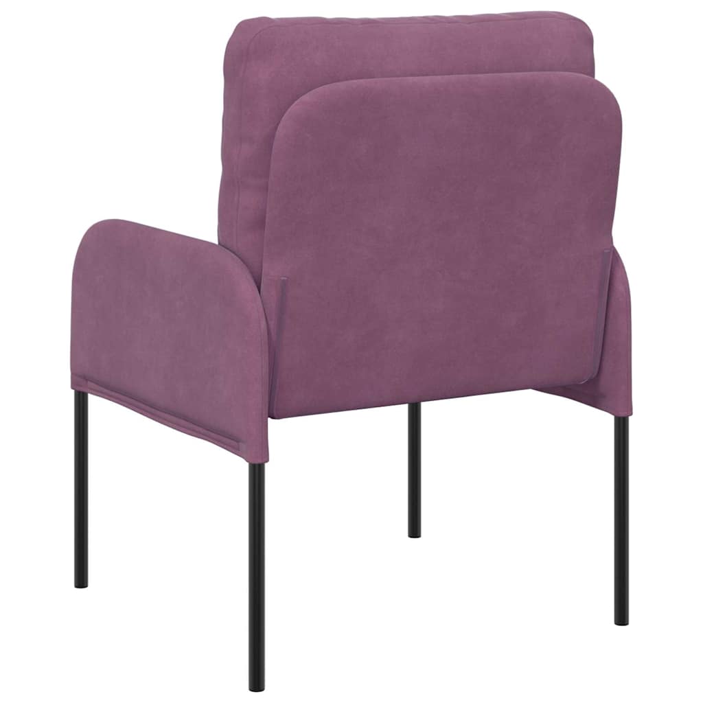 Canapele cu pernă 55cm Violet placaj