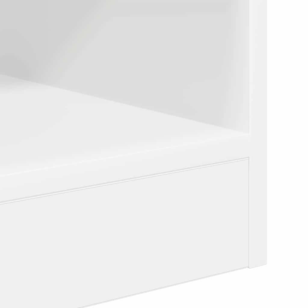 Masă laterală 2 pcs Alb 40,5 x 40 x 45 cm Lemn compozit