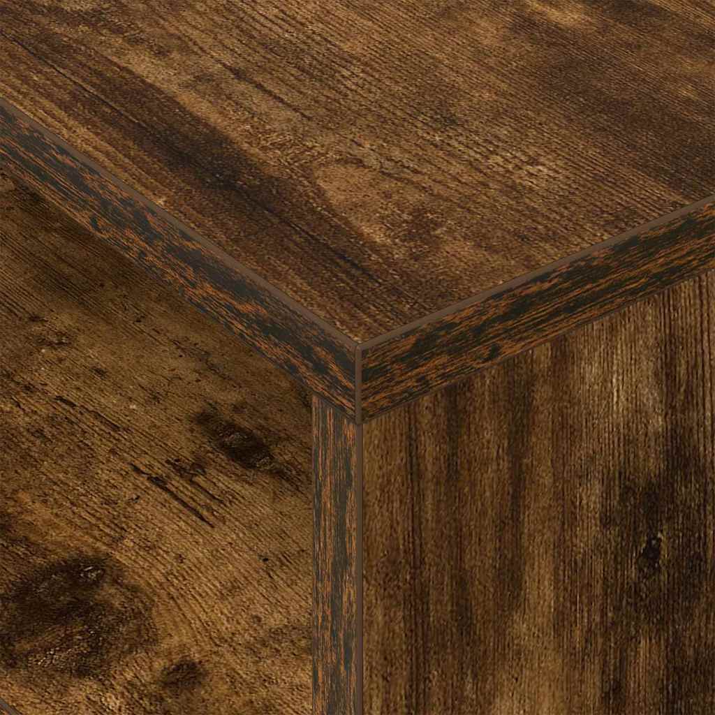 Masă laterală Stejar fumuriu 40,5 x 40 x 45 cm Lemn compozit