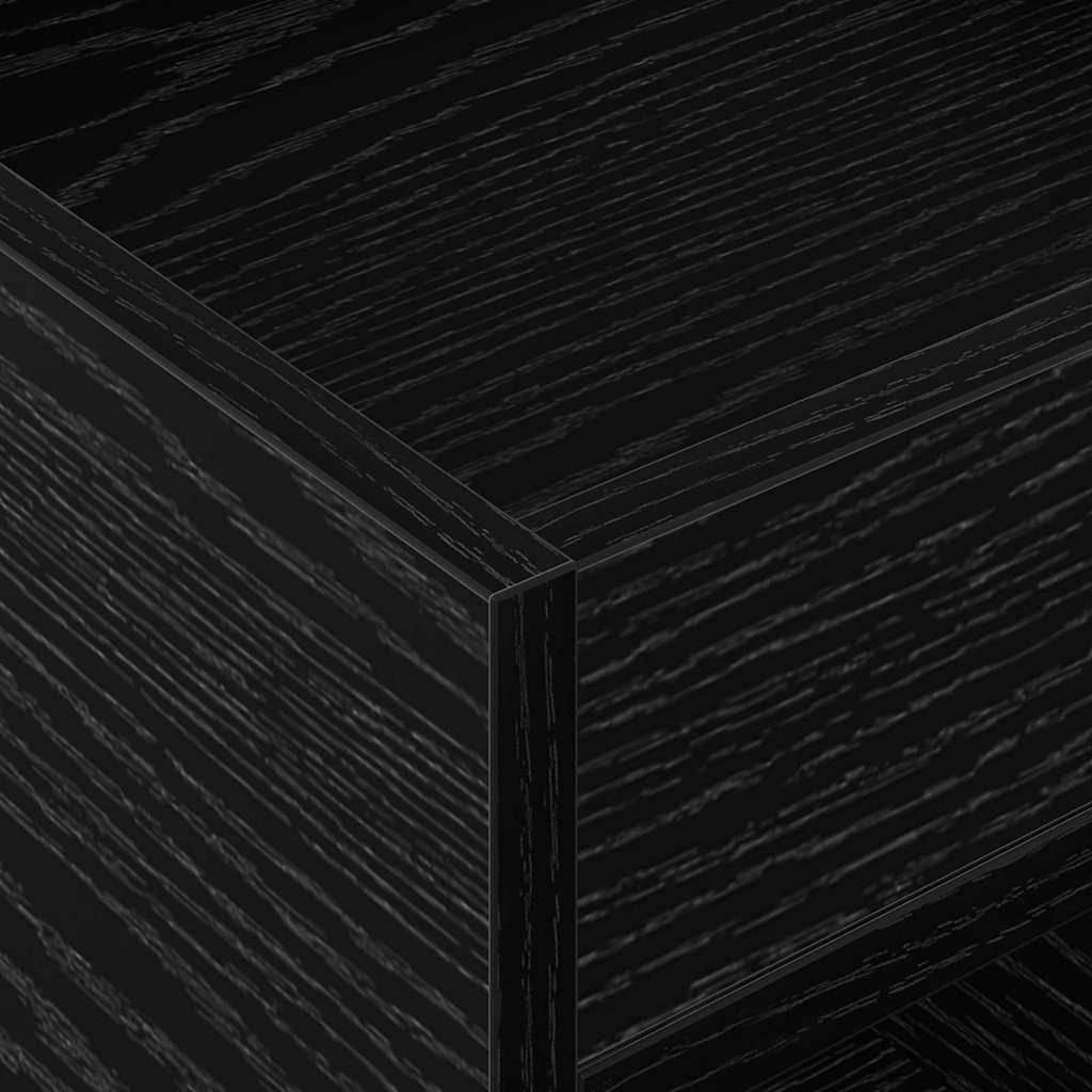 Masă laterală 2 pcs Stejar Negru 40 x 40 x 56 cm Lemn compozit