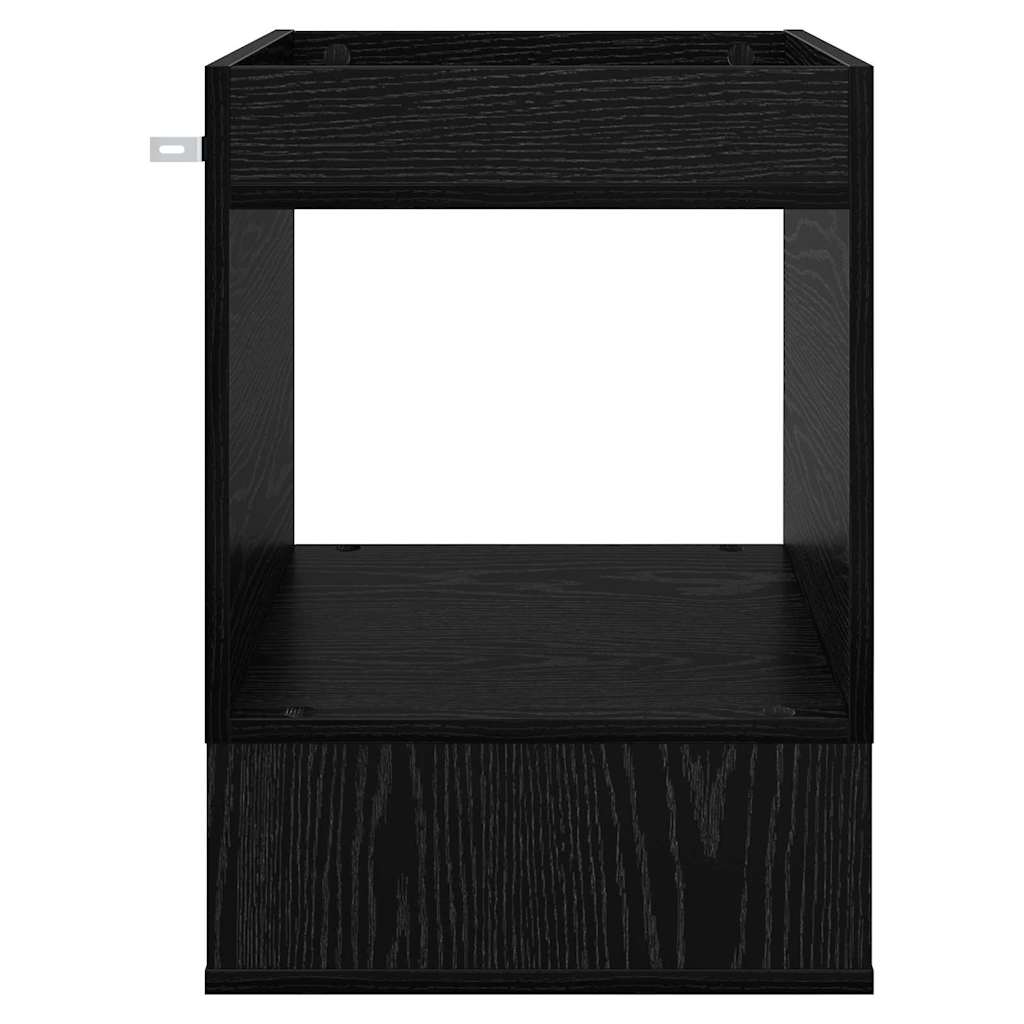 Masă laterală 2 pcs Stejar Negru 40 x 40 x 56 cm Lemn compozit