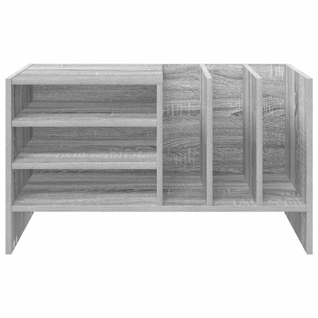 Dulap pentru discuri de vinil Gri Sonoma 78,5 x 35 x 45 cm