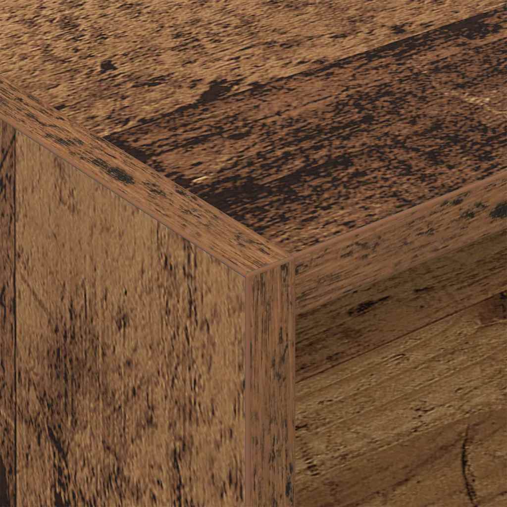 Dulap pentru discuri de vinil Lemn vechi 78,5 x 35 x 45 cm