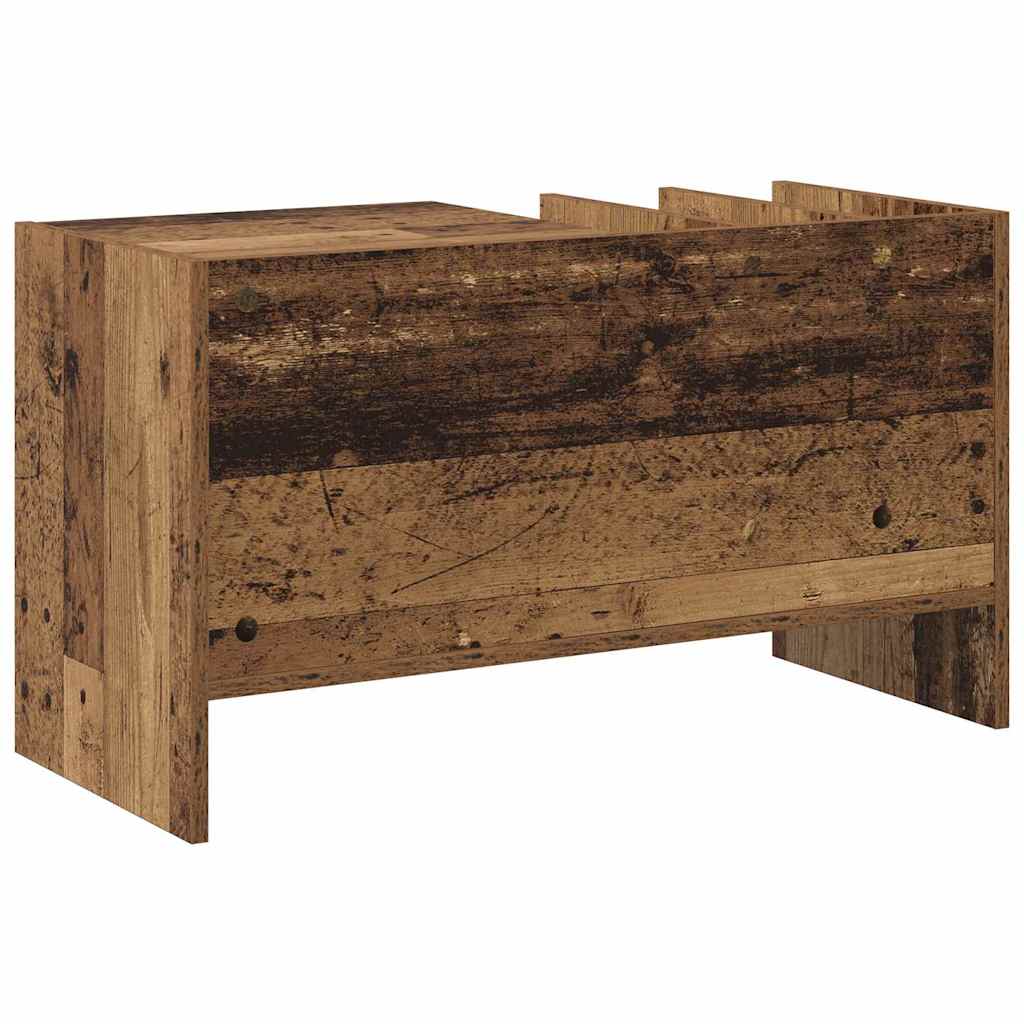 Dulap pentru discuri de vinil Lemn vechi 78,5 x 35 x 45 cm