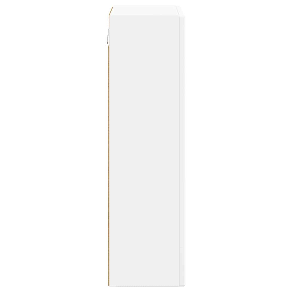 Dulap suspendat cu raft Alb 59 x 20 x 71.5 cm Lemn compozit