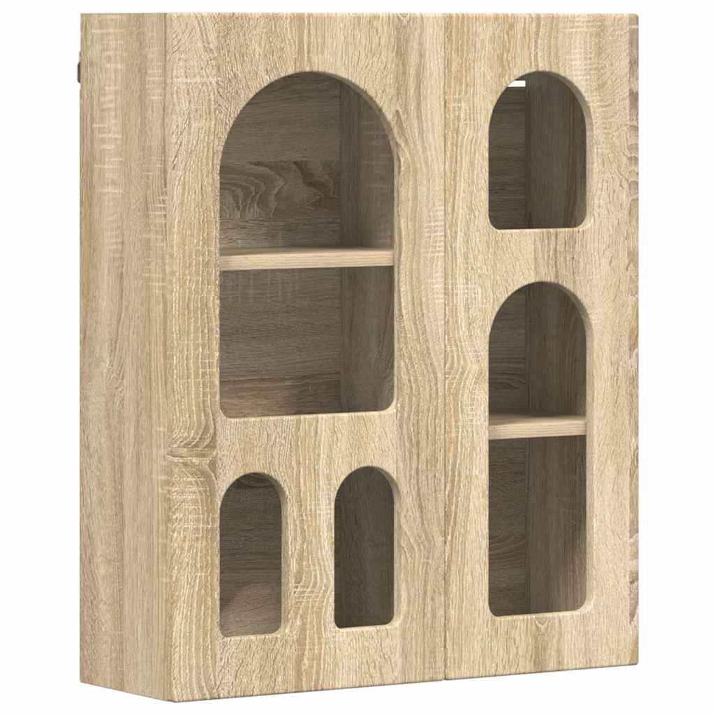 Dulap suspendat Stejar Sonoma 59 x 20 x 71.5 cm Lemn compozit