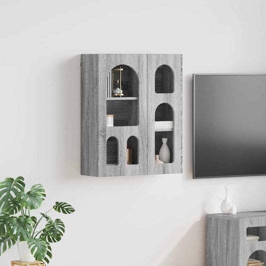 Dulap suspendat Gri Sonoma 59 x 20 x 71.5 cm Lemn compozit