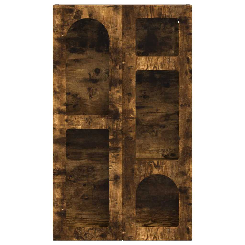 Dulap suspendat Stejar fumuriu 59 x 20 x 100 cm Lemn compozit