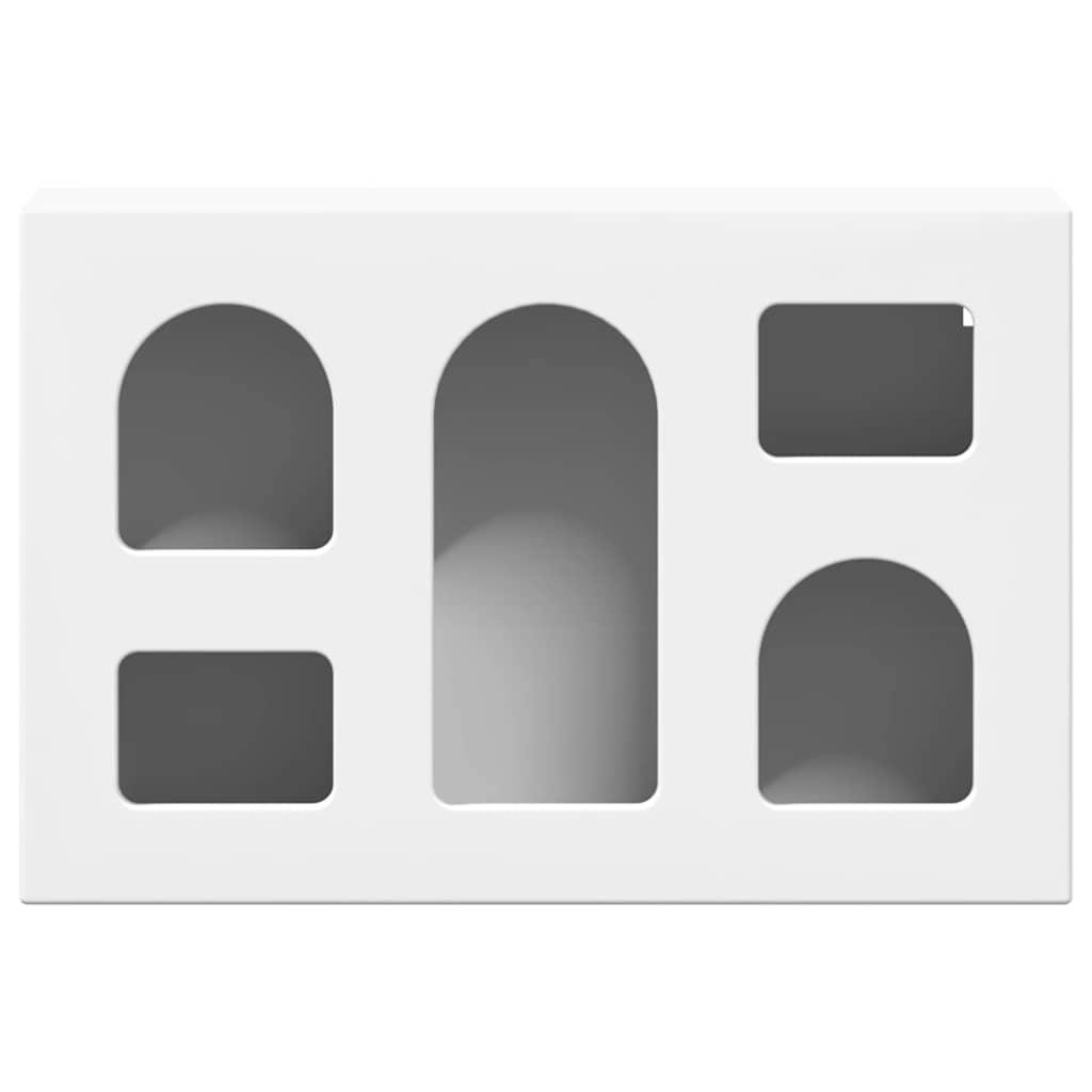 Dulap suspendat cu raft Alb 60 x 20 x 40 cm Lemn compozit