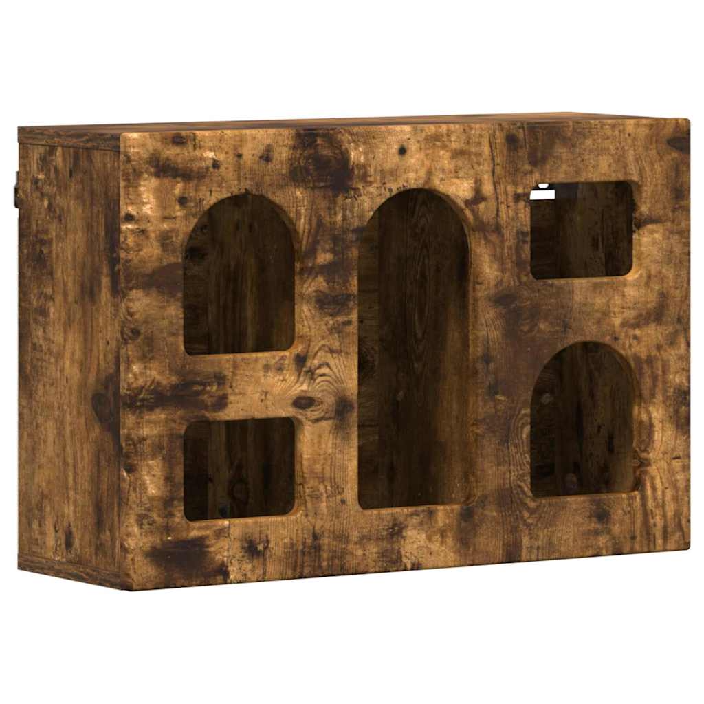 Dulap suspendat Stejar fumuriu 60 x 20 x 40 cm Lemn compozit