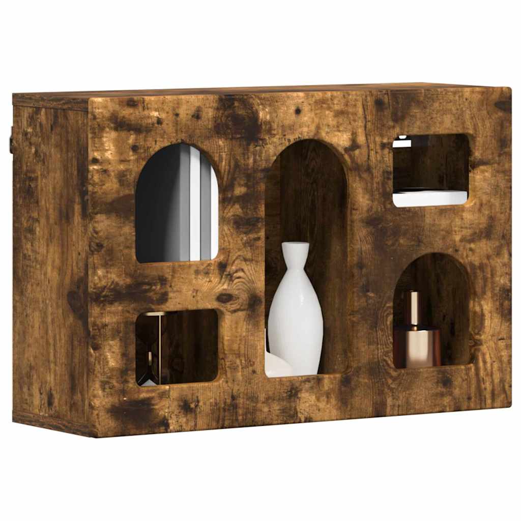 Dulap suspendat Stejar fumuriu 60 x 20 x 40 cm Lemn compozit