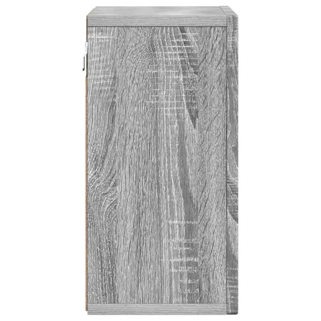 Dulap suspendat Gri Sonoma 60 x 20 x 40 cm Lemn compozit
