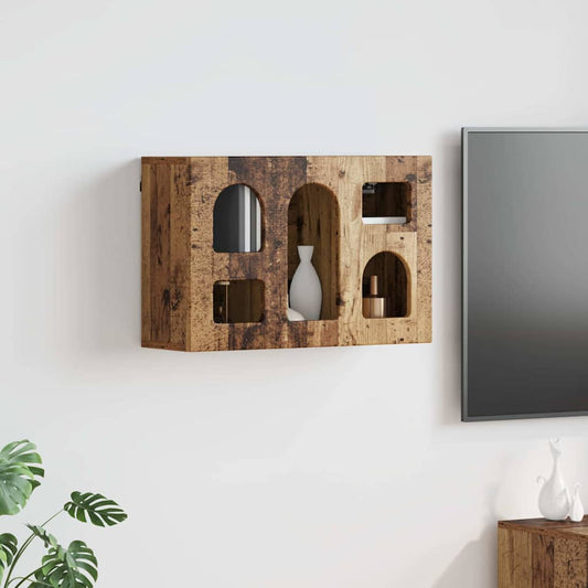 Dulap suspendat Lemn vechi 60 x 20 x 40 cm Lemn compozit