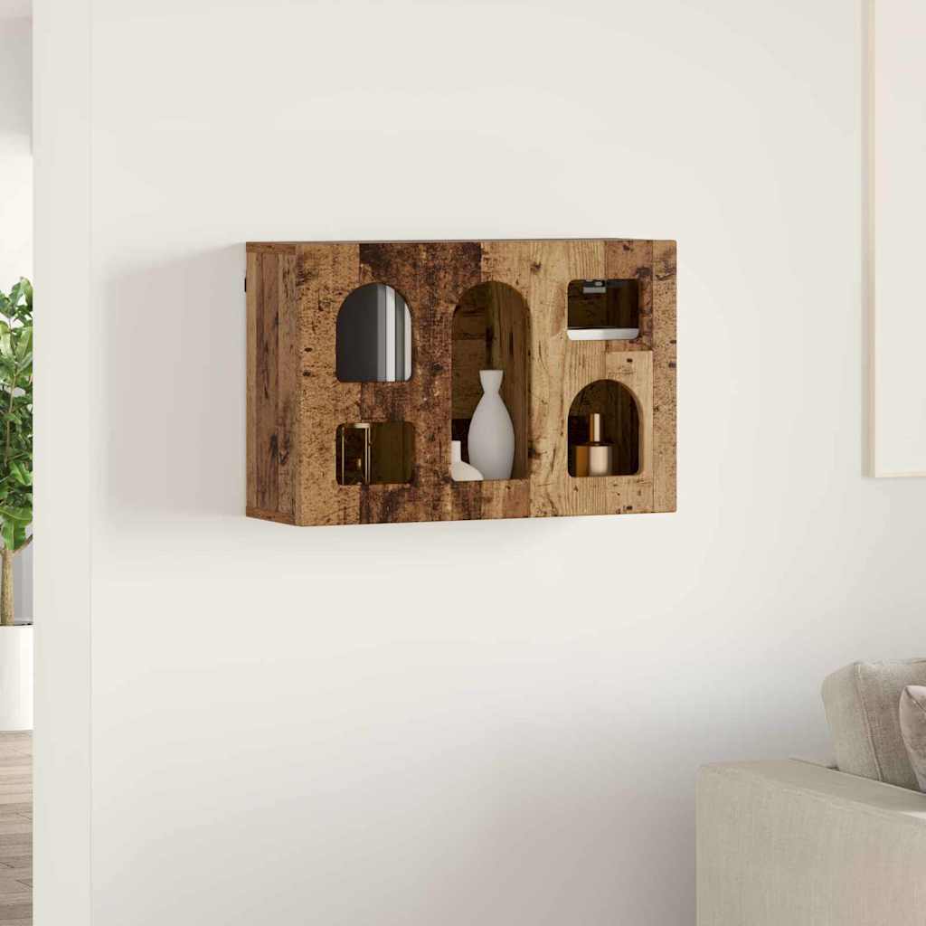 Dulap suspendat Lemn vechi 60 x 20 x 40 cm Lemn compozit