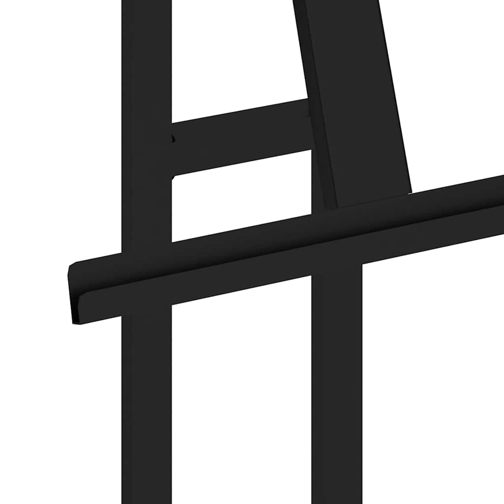 Panouri pentru Târguri 2 pcs Negru 26,5 x 26,5 x 150 cm Oțel