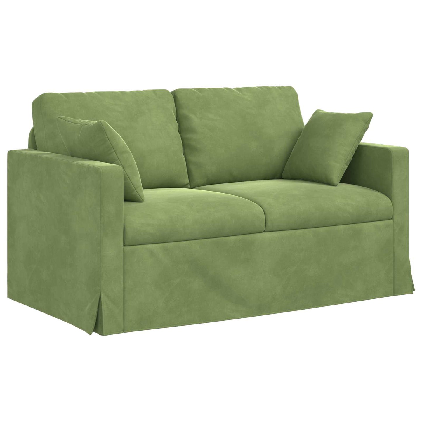 Canapea Verde deschis 138 x 78 x 80 cm Catifea