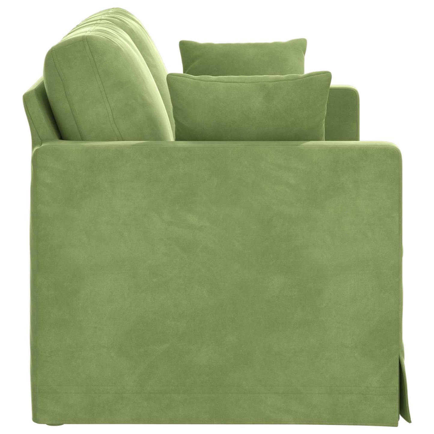 Canapea Verde deschis 138 x 78 x 80 cm Catifea