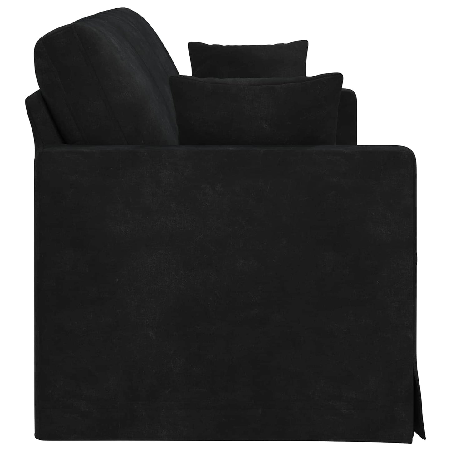 Canapea Negru 198 x 78 x 80 cm Catifea