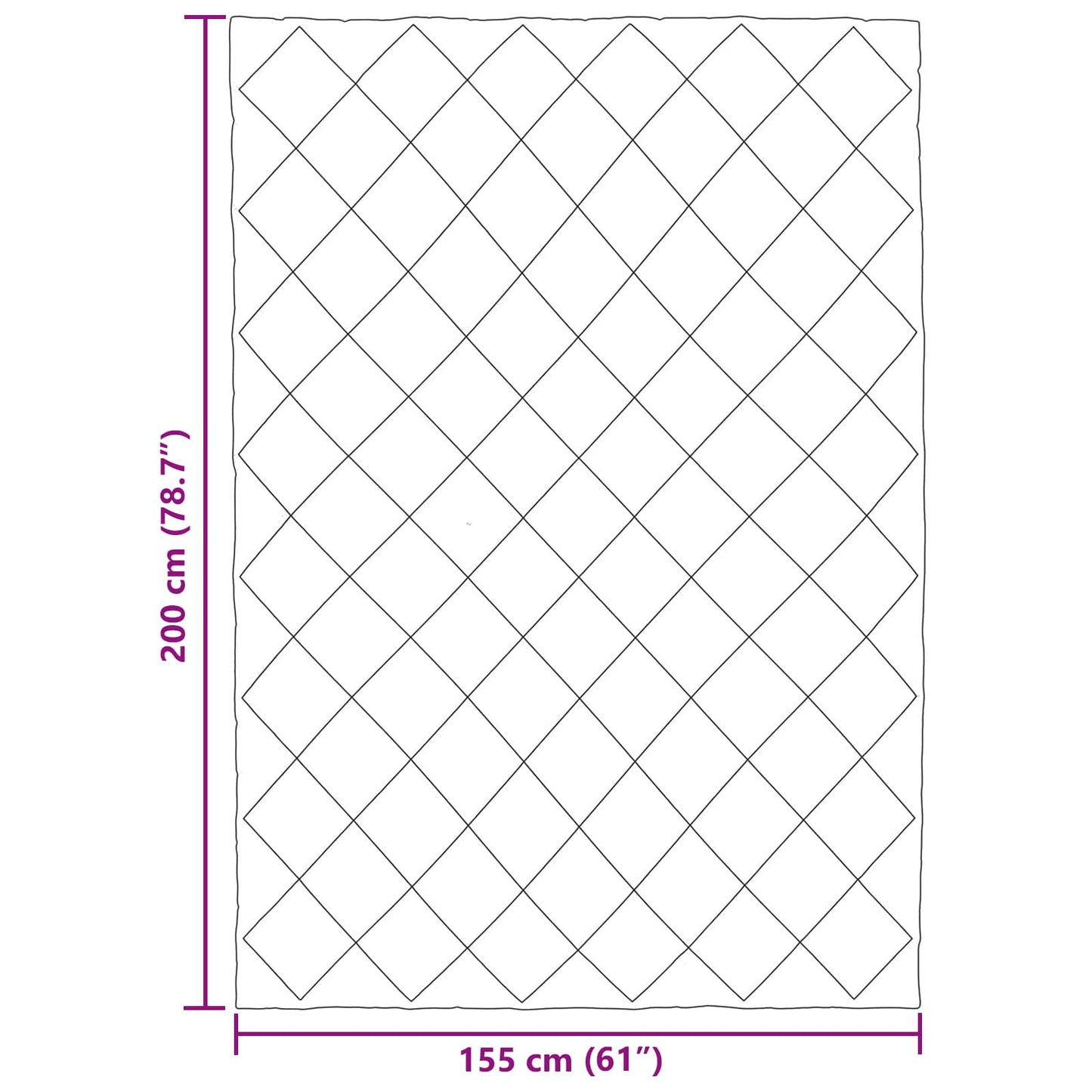 Duvet complet pe tot parcursul anului Antracit 155 x 200 cm