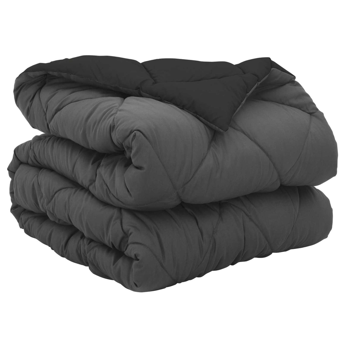 Duvet complet pe tot parcursul anului Negru și antracit