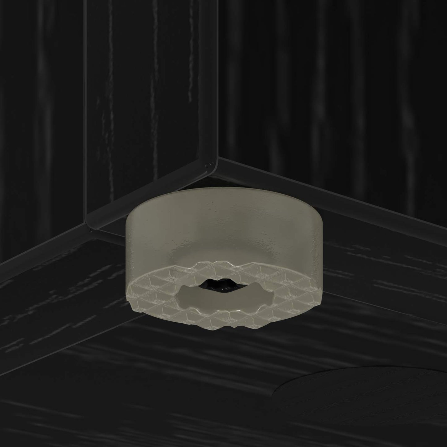 Suport pentru umbrele Stejar Negru 25 x 24,5 x 64 cm