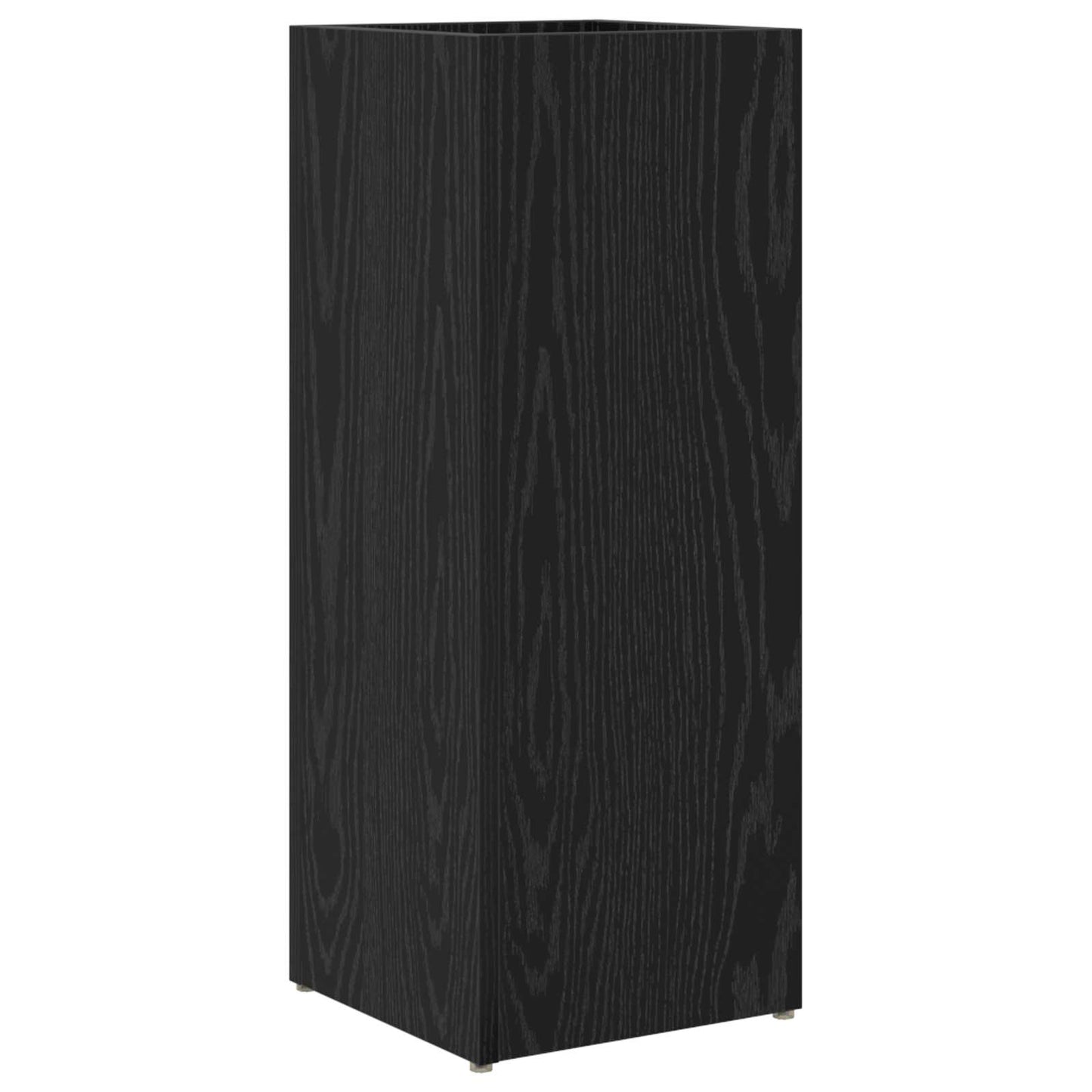 Suport pentru umbrele Stejar Negru 25 x 24,5 x 64 cm