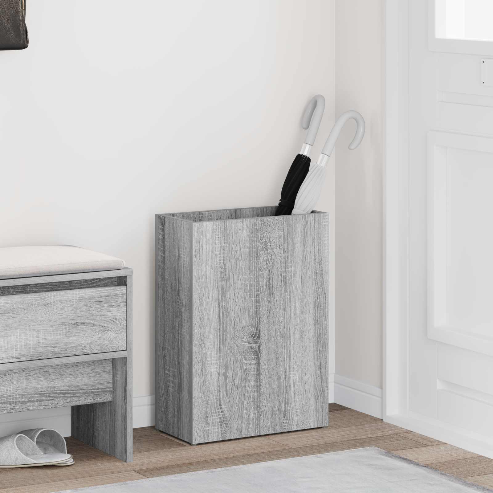 Suport pentru umbrele Gri Sonoma 40 x 20 x 55,5 cm