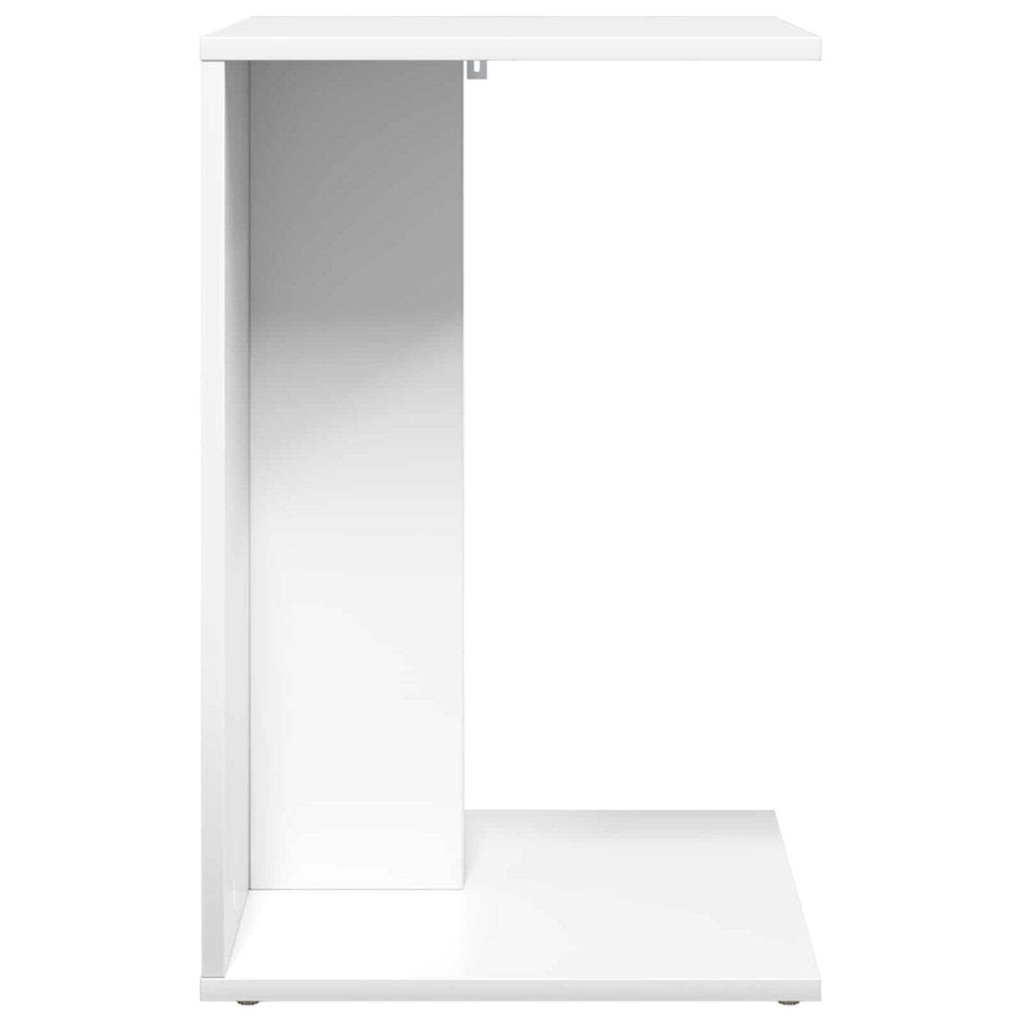 Masă laterală Alb 45 x 40 x 62,5 cm Lemn compozit