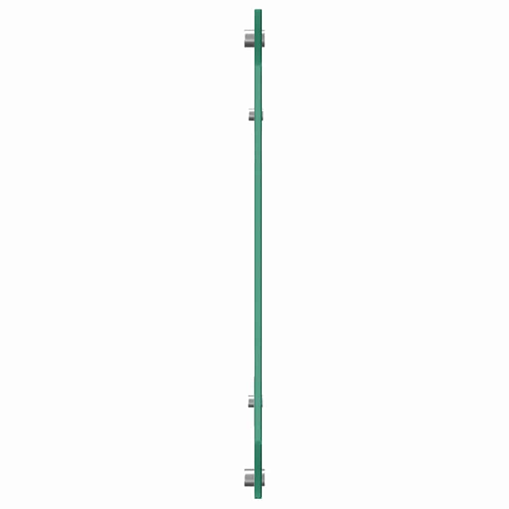 Spate de bucătărie 2 pcs Alb 120 x 40 cm sticlă securizată
