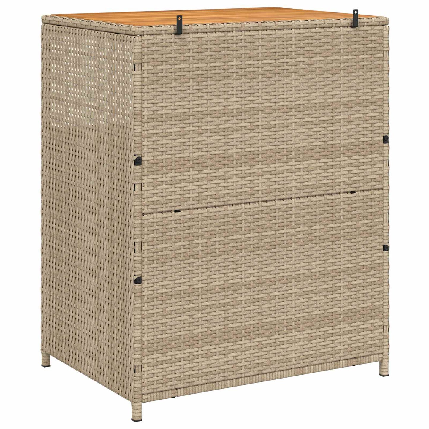 Dulap cu raft Bej 70 x 50 x 87 cm Poliester și Rattan Roly