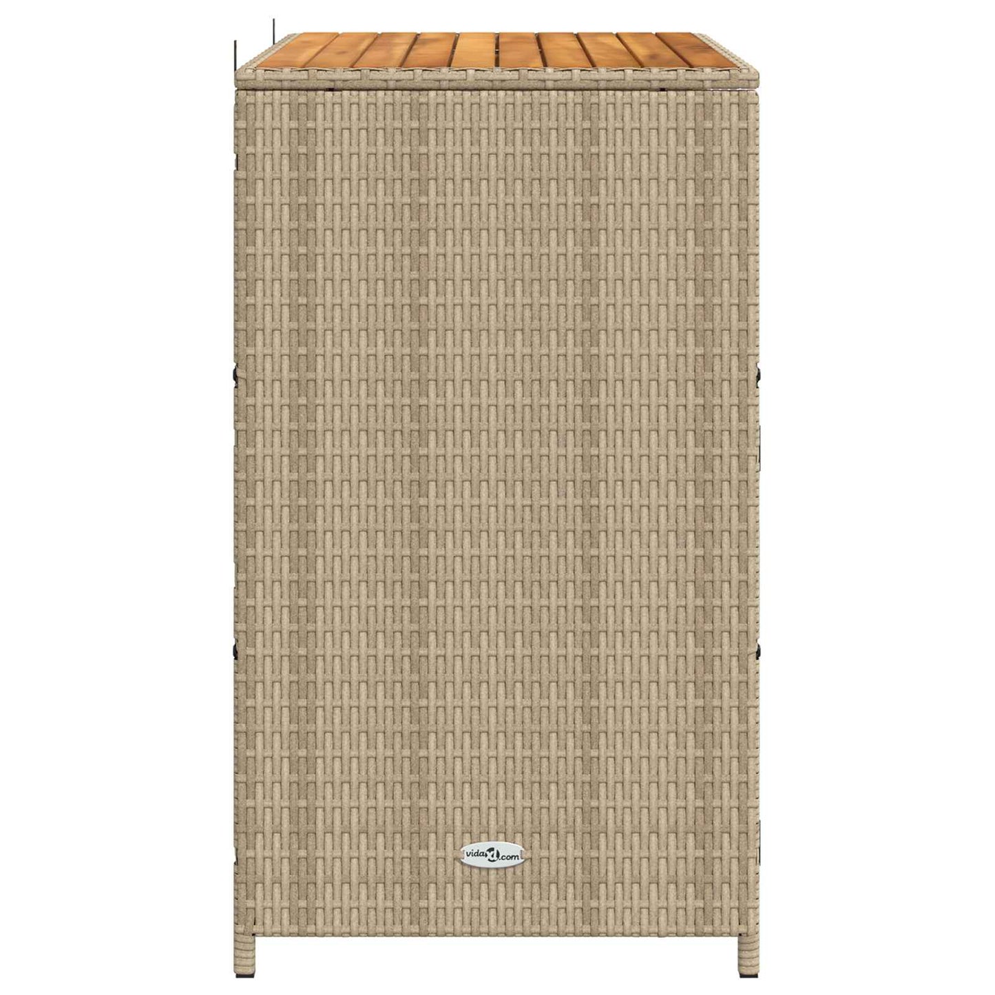 Dulap cu raft Bej 70 x 50 x 87 cm Poliester și Rattan Roly