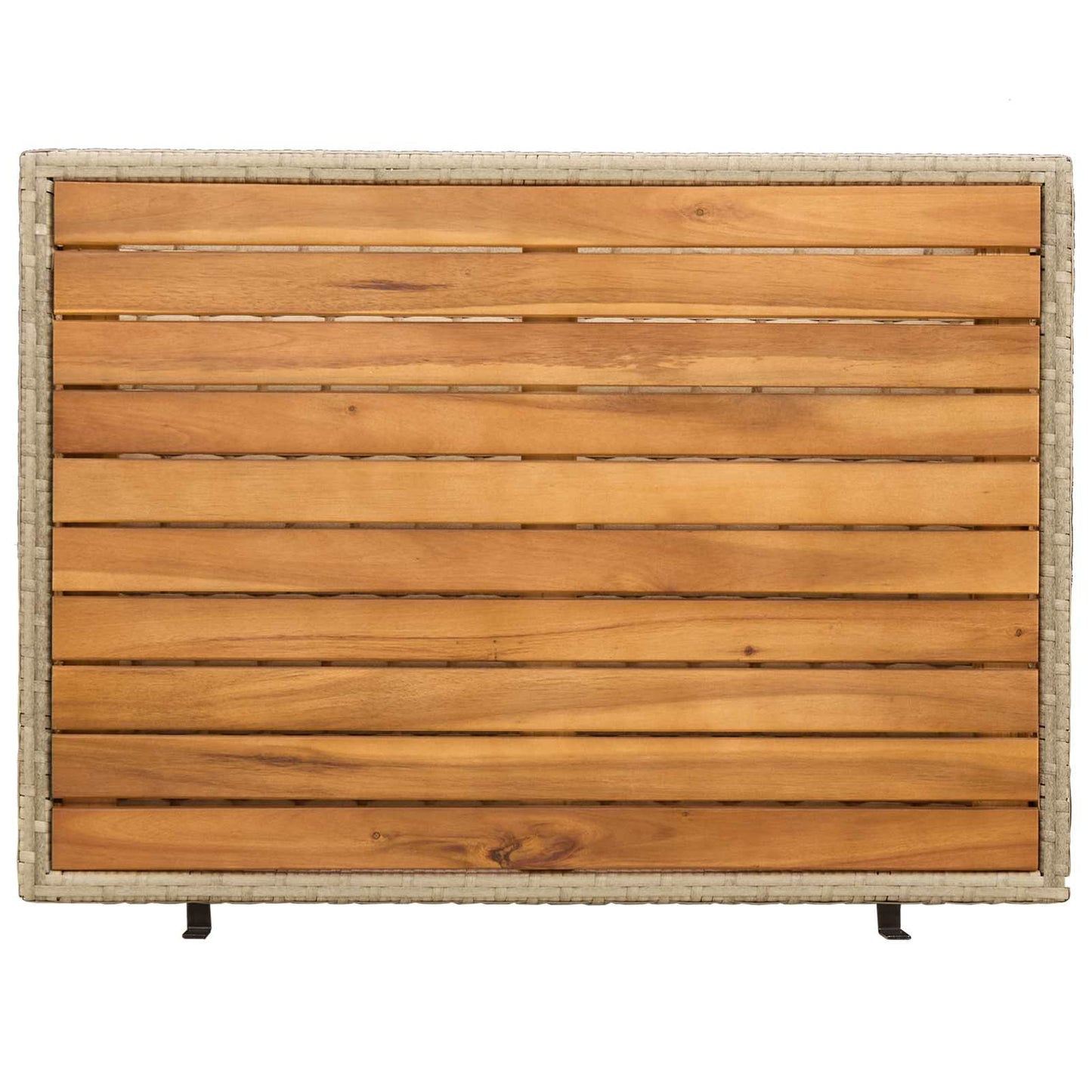 Dulap cu raft Bej 70 x 50 x 87 cm Poliester și Rattan Roly