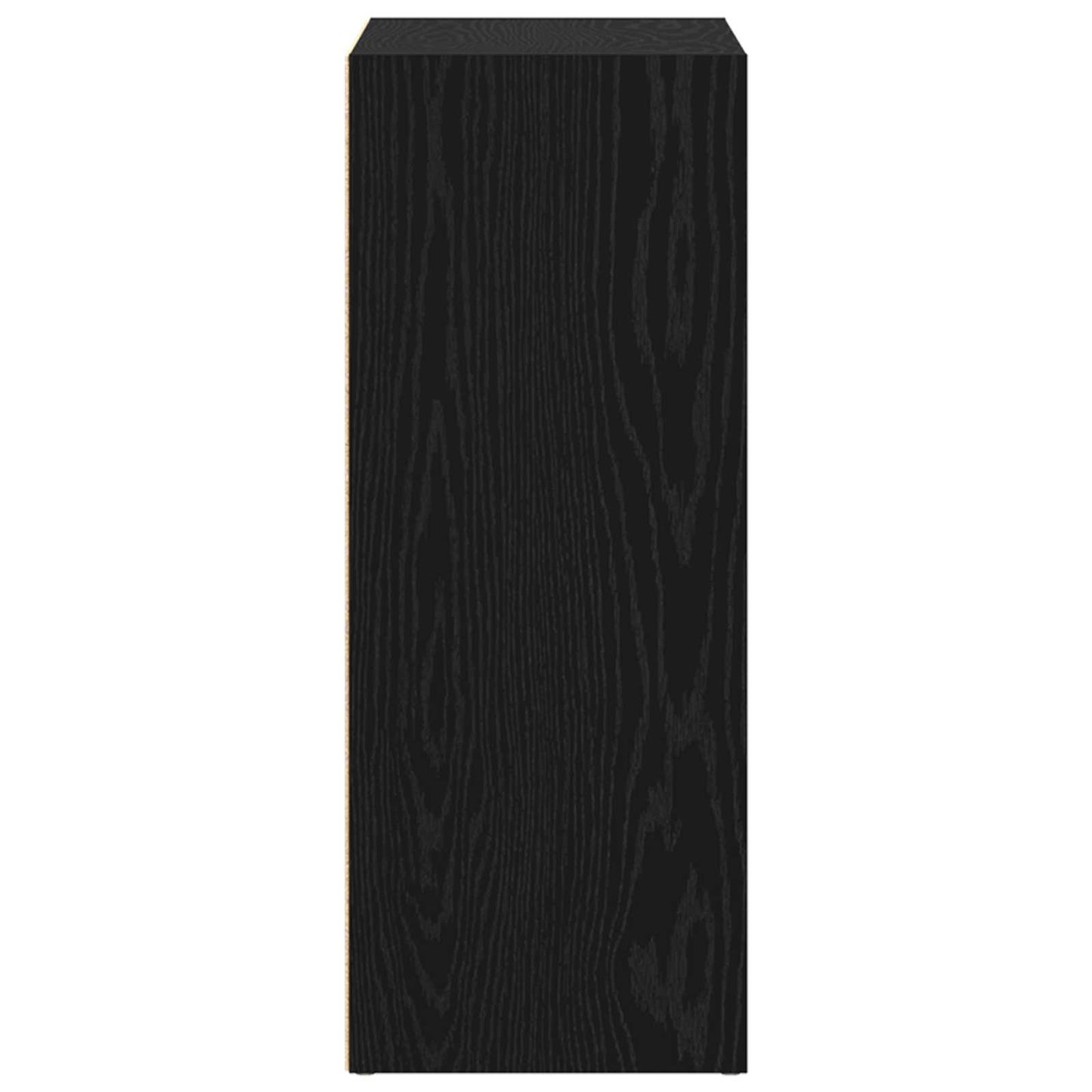 Raft pentru cărți Stejar Negru 60 x 30 x 76.5 cm Lemn compozit