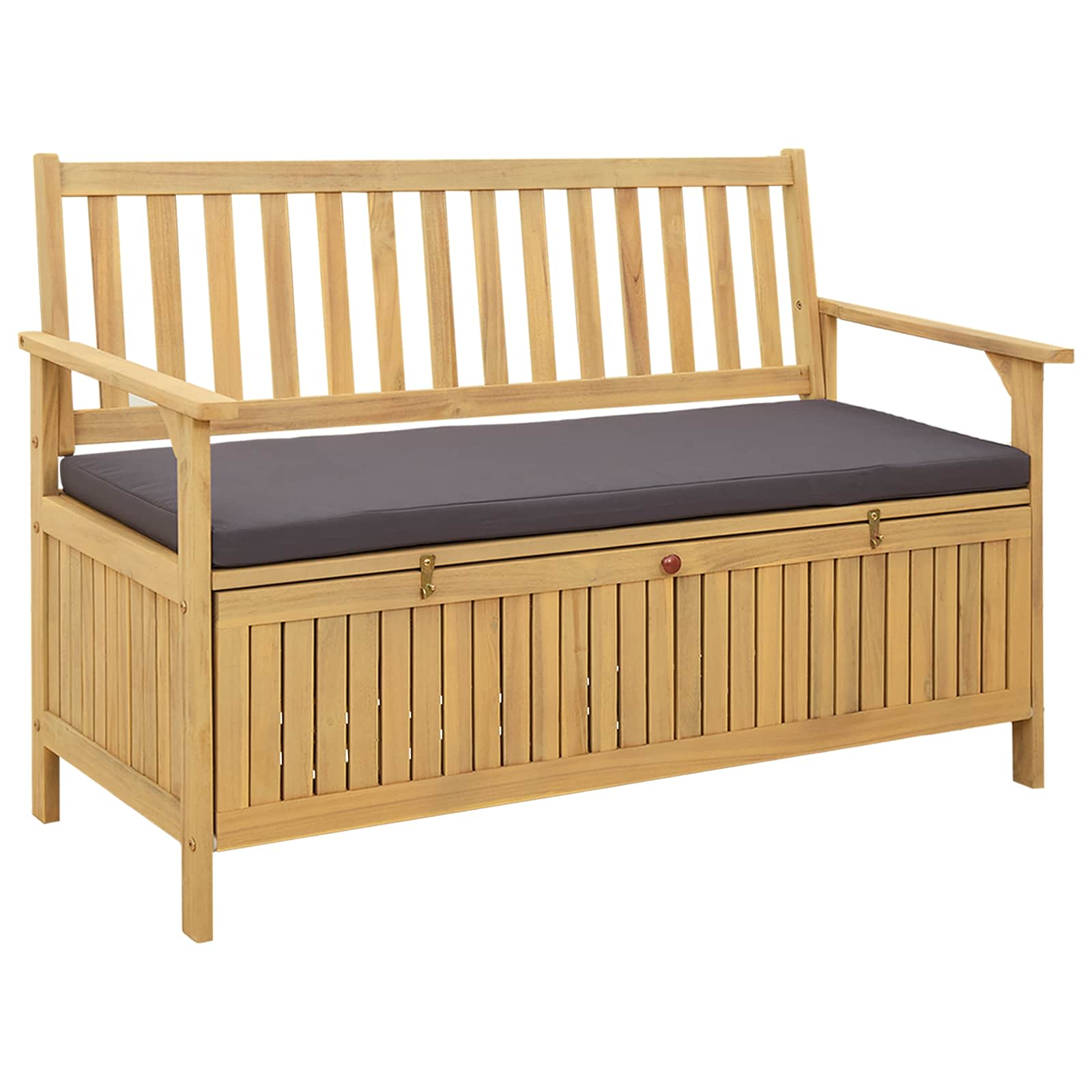 Bancă cu spațiu de depozitare cu pernă cu depozitare cu ușă