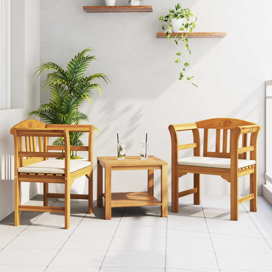 bancă cu pernă Finisaj cu ulei natural 68,5 x 46 x 82,5 cm