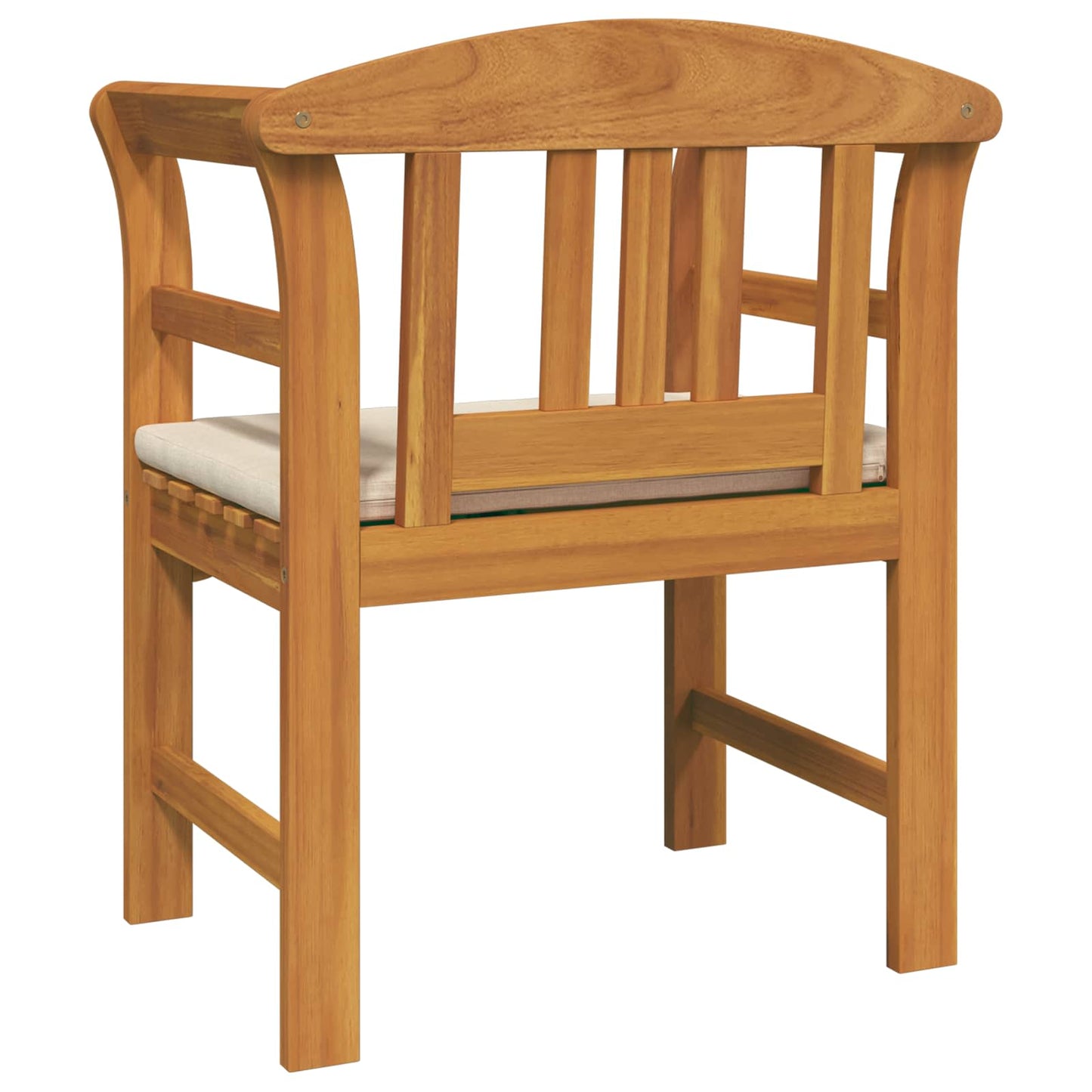 bancă cu pernă Finisaj cu ulei natural 68,5 x 46 x 82,5 cm