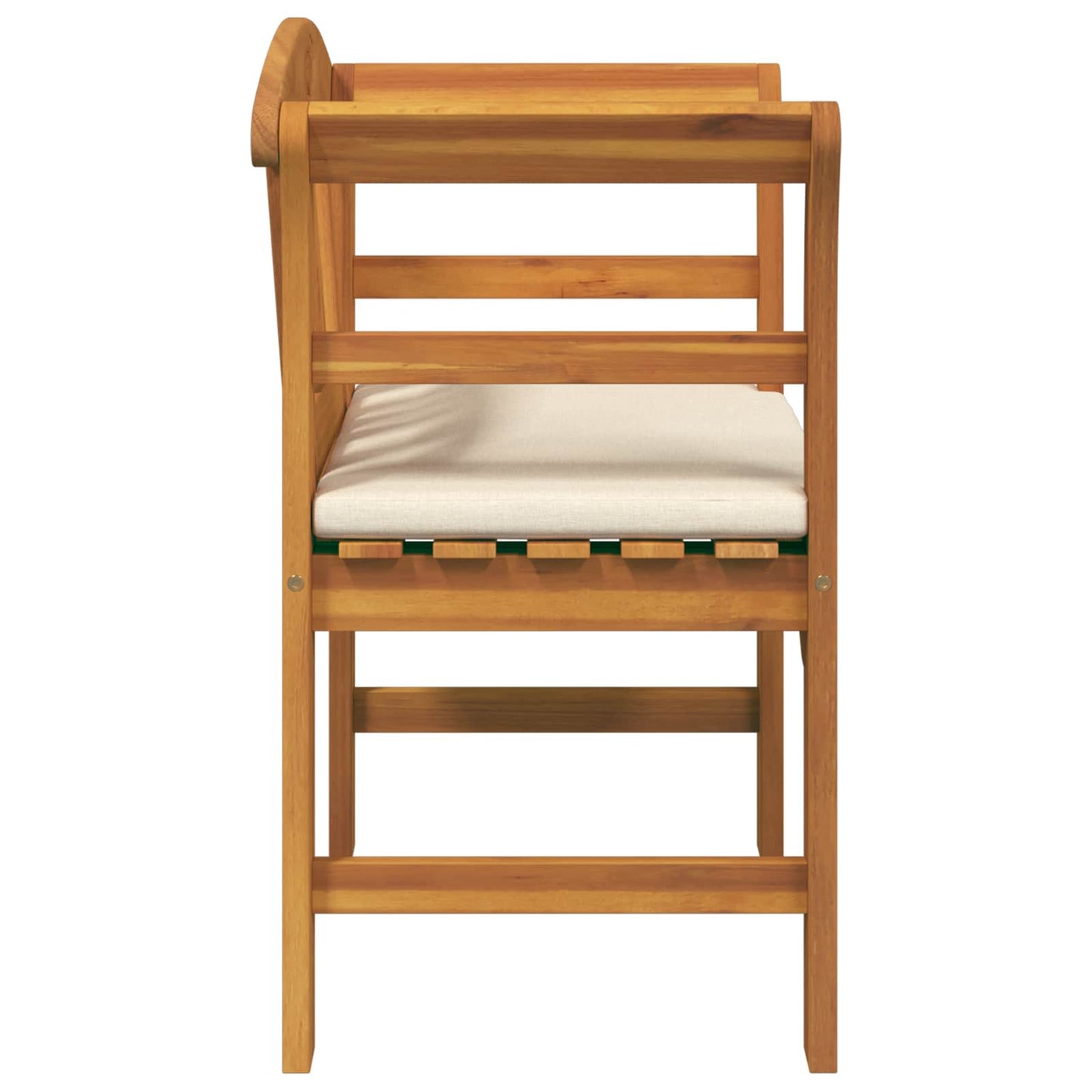 bancă cu pernă Finisaj cu ulei natural 68,5 x 46 x 82,5 cm