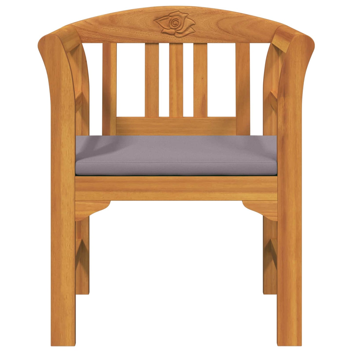 bancă cu pernă Finisaj cu ulei natural 68,5 x 46 x 82,5 cm