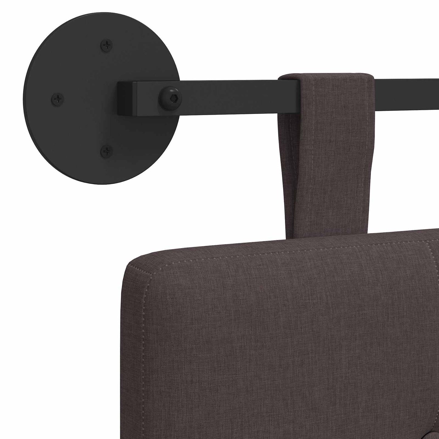 Cap de pat suspendat Pe perete țesătură