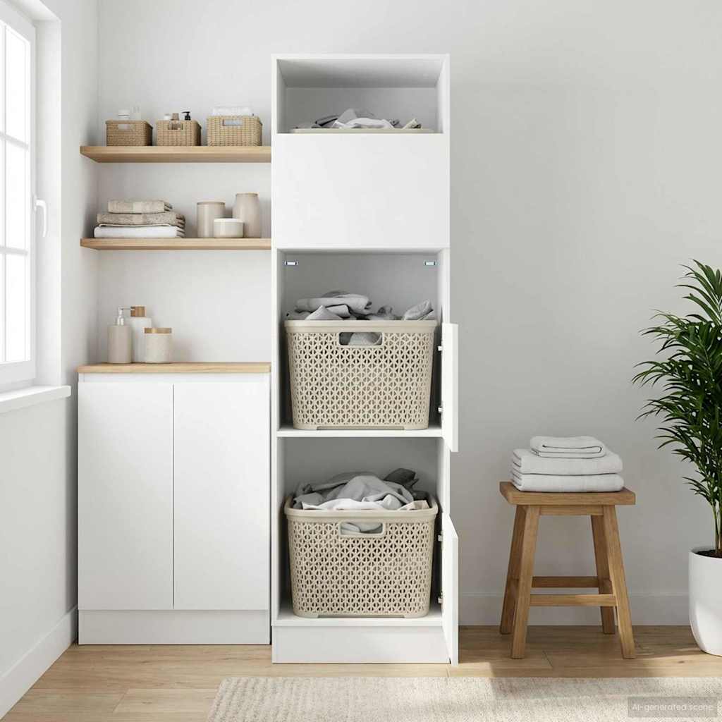 Dulap de rufe Stejar Negru 50 x 68 x 162 cm Lemn compozit